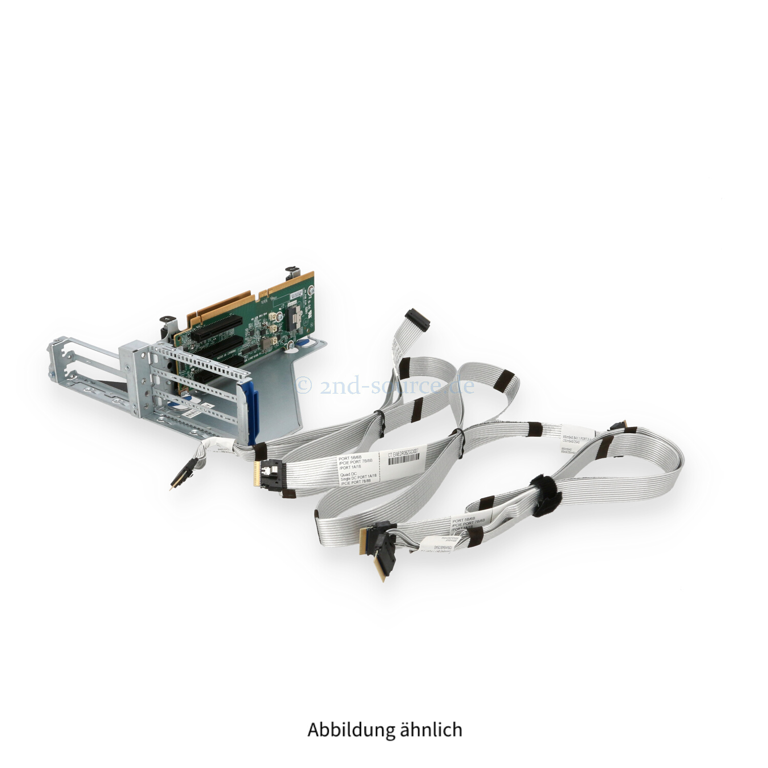 HPE 3-port Slim SAS 3x NVMe Kabel Riser Kit DL380 DL385 G10 875057-001 875086-001 875062-001 875092-001