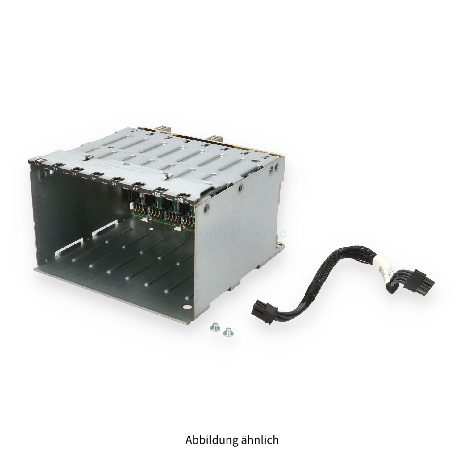 HPE 8x 2.5'' SFF SAS/SATA or 6x SAS/SATA + 2x NVMe Hybrid Drive Cage + Backplane DL380/385 G10 872317-001 867115-001 874933-001