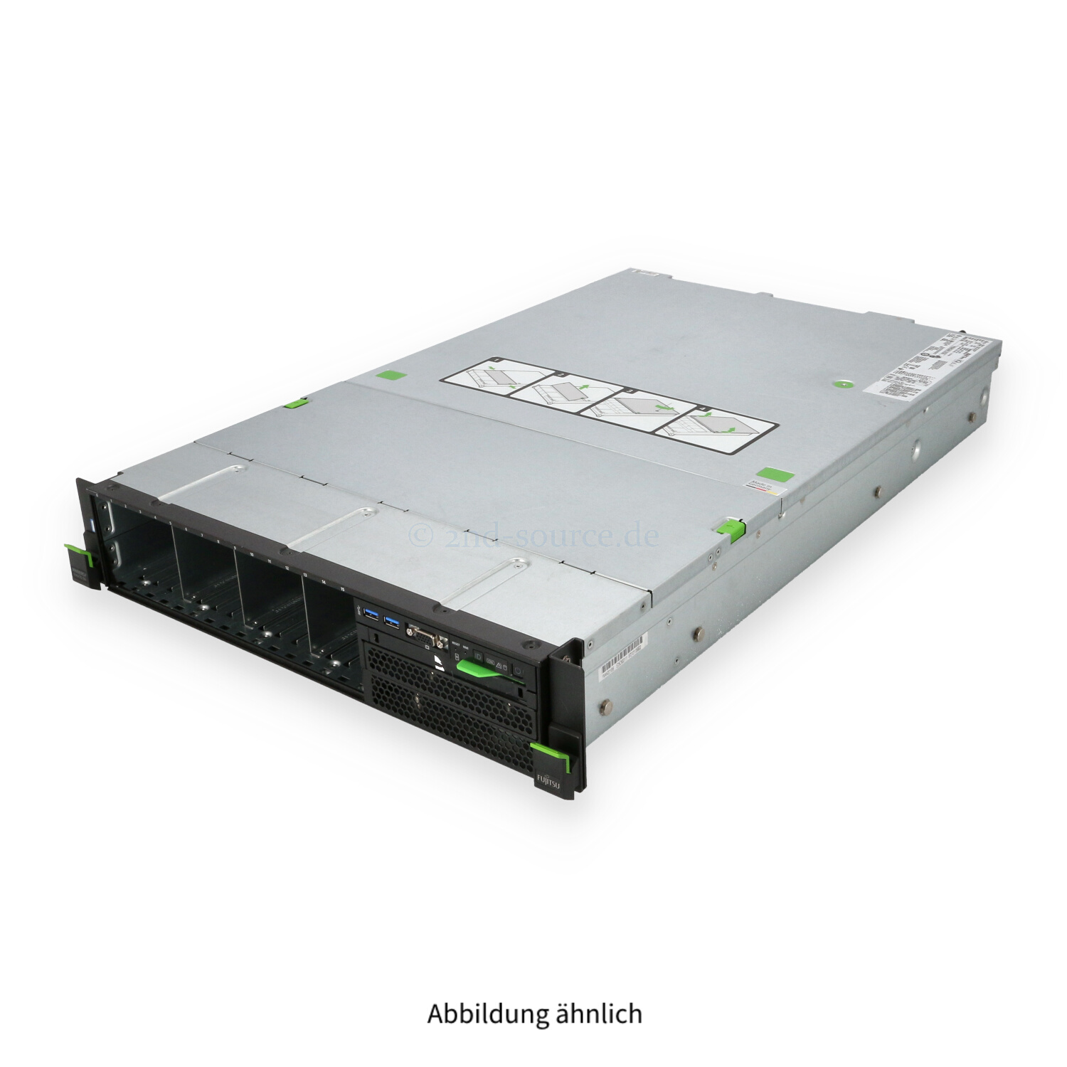 Fujitsu Primergy RX4770 M4 16x SFF 4x Heatsink CP400i 2x 1600W CTO Server