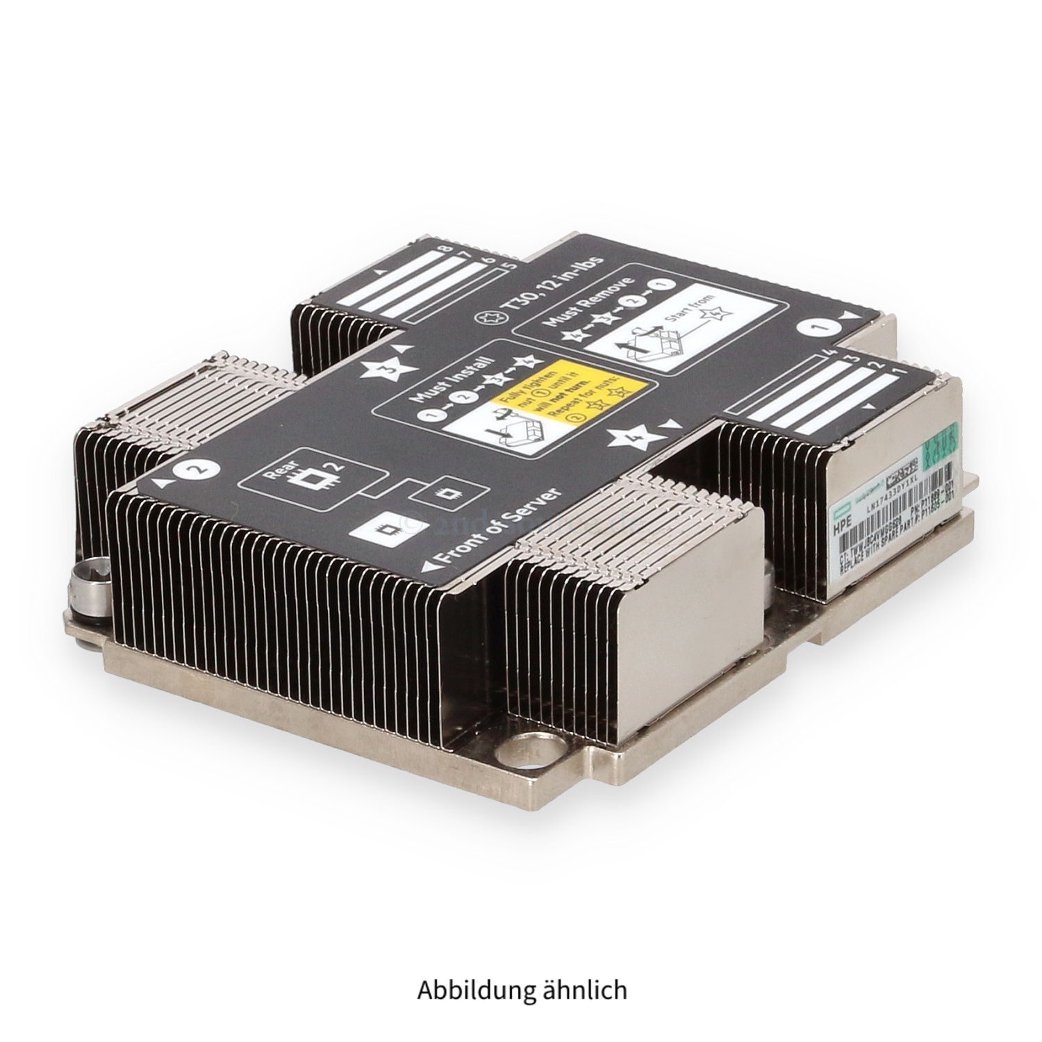 HPE CPU 2 < 150W Heatsink XL450 G10 880997-001 874632-001