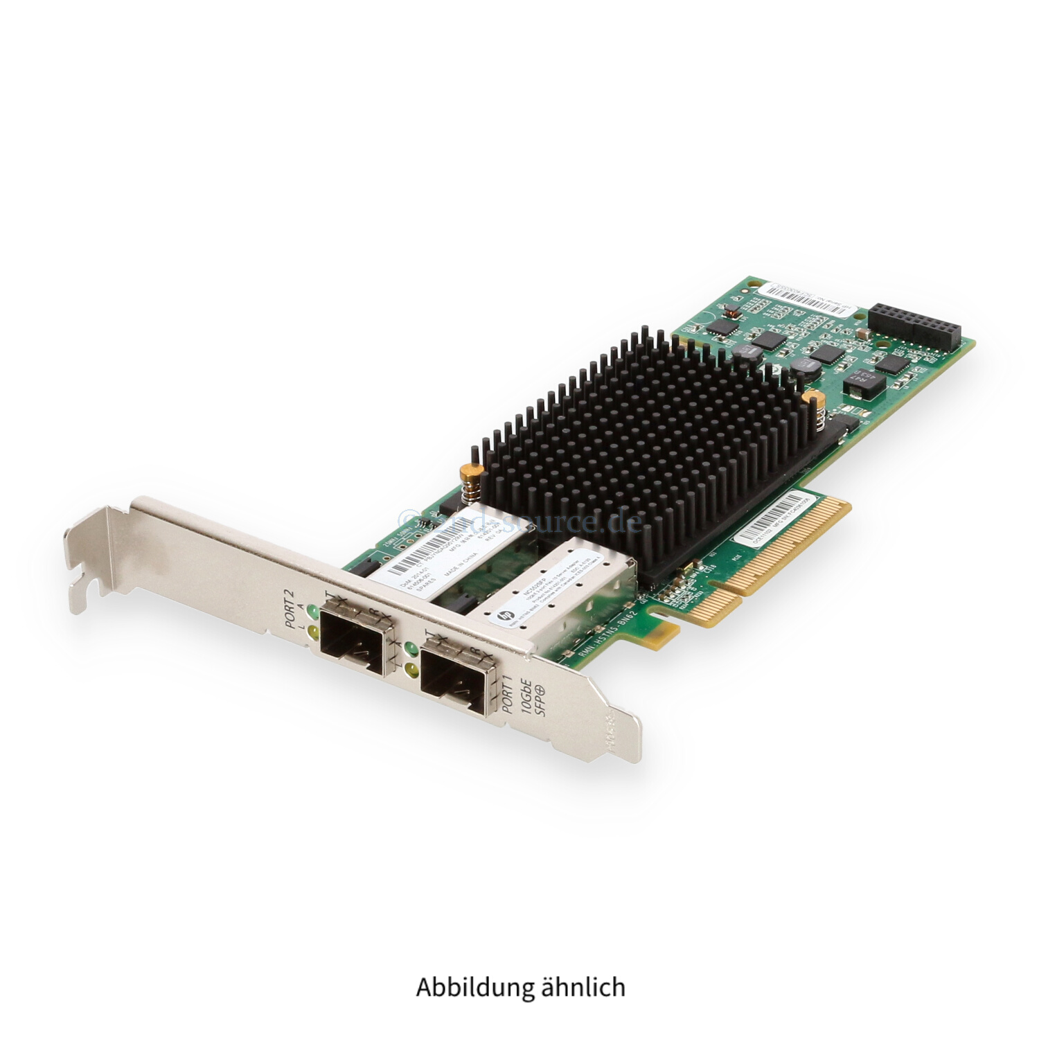 HPE NC552SFP 2x SFP+ 10GbE PCIe Server Ethernet Adapter High Profile 614203-B21 614506-001 615406-001