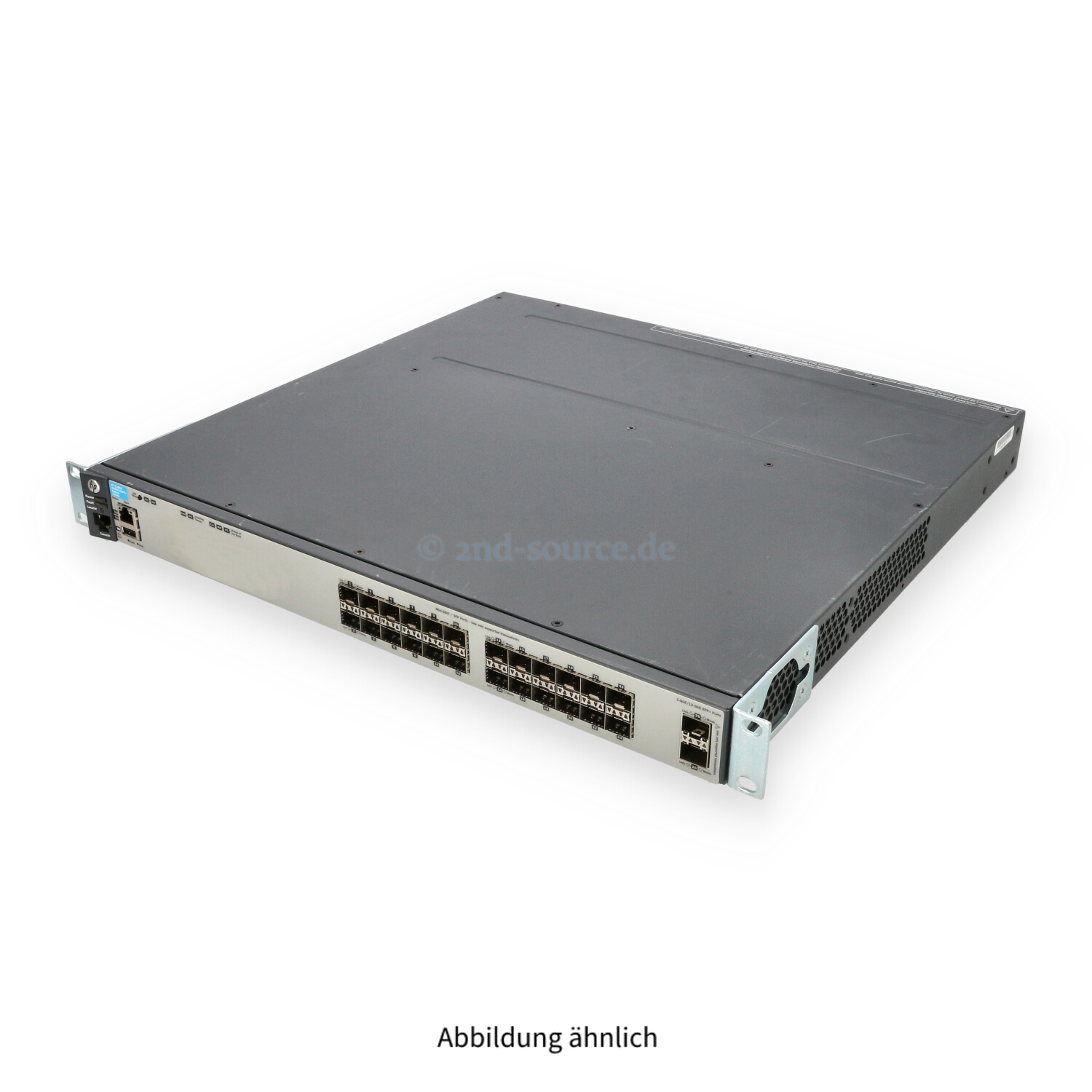 HPE ProCurve E3800-24SFP-2SFP+ 24x SFP 1GbE 2x SFP+ 10GbE Managed Switch Chassis J9584-61001