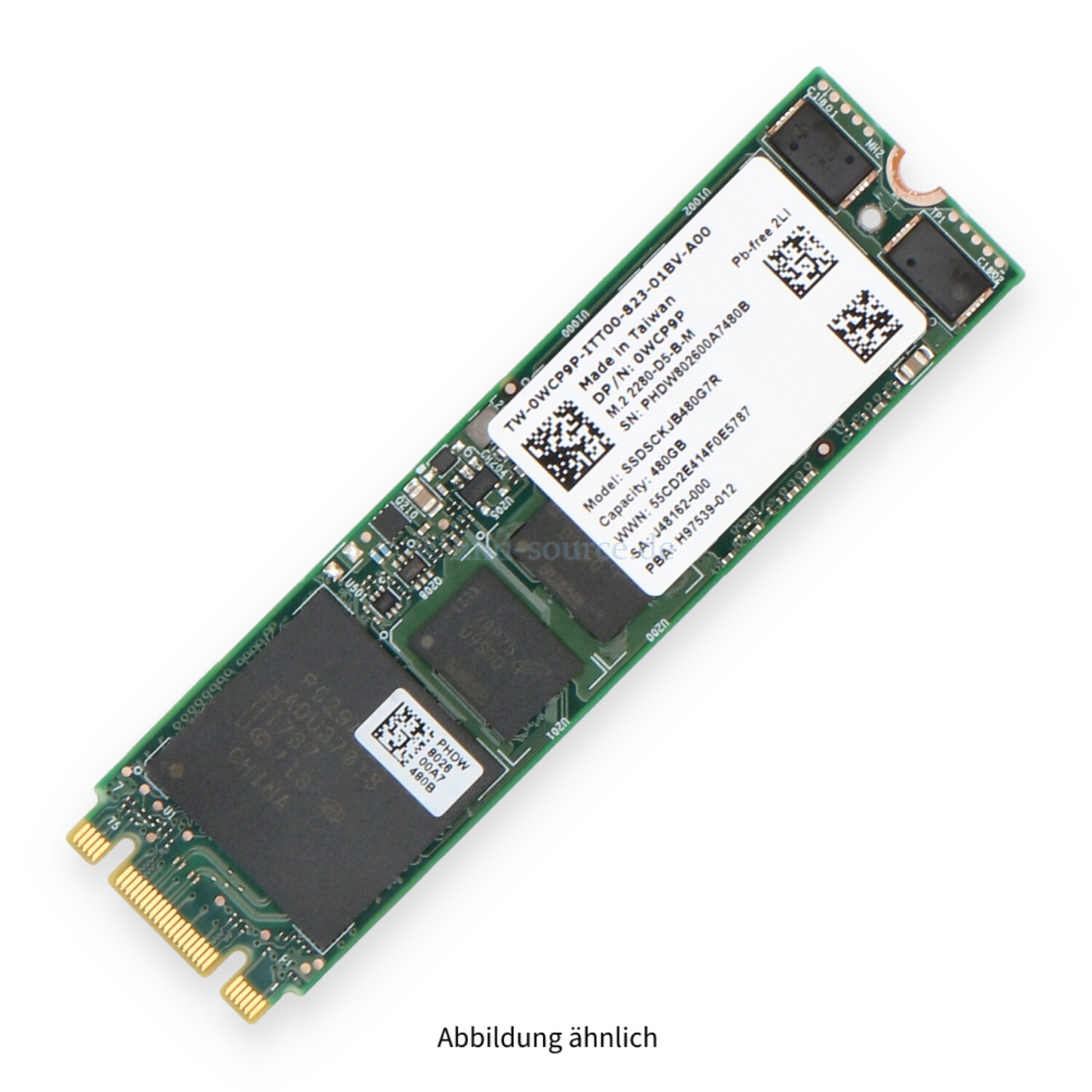 Dell 480GB M.2 2280 SATA 6G SSD WCP9P 0WCP9P