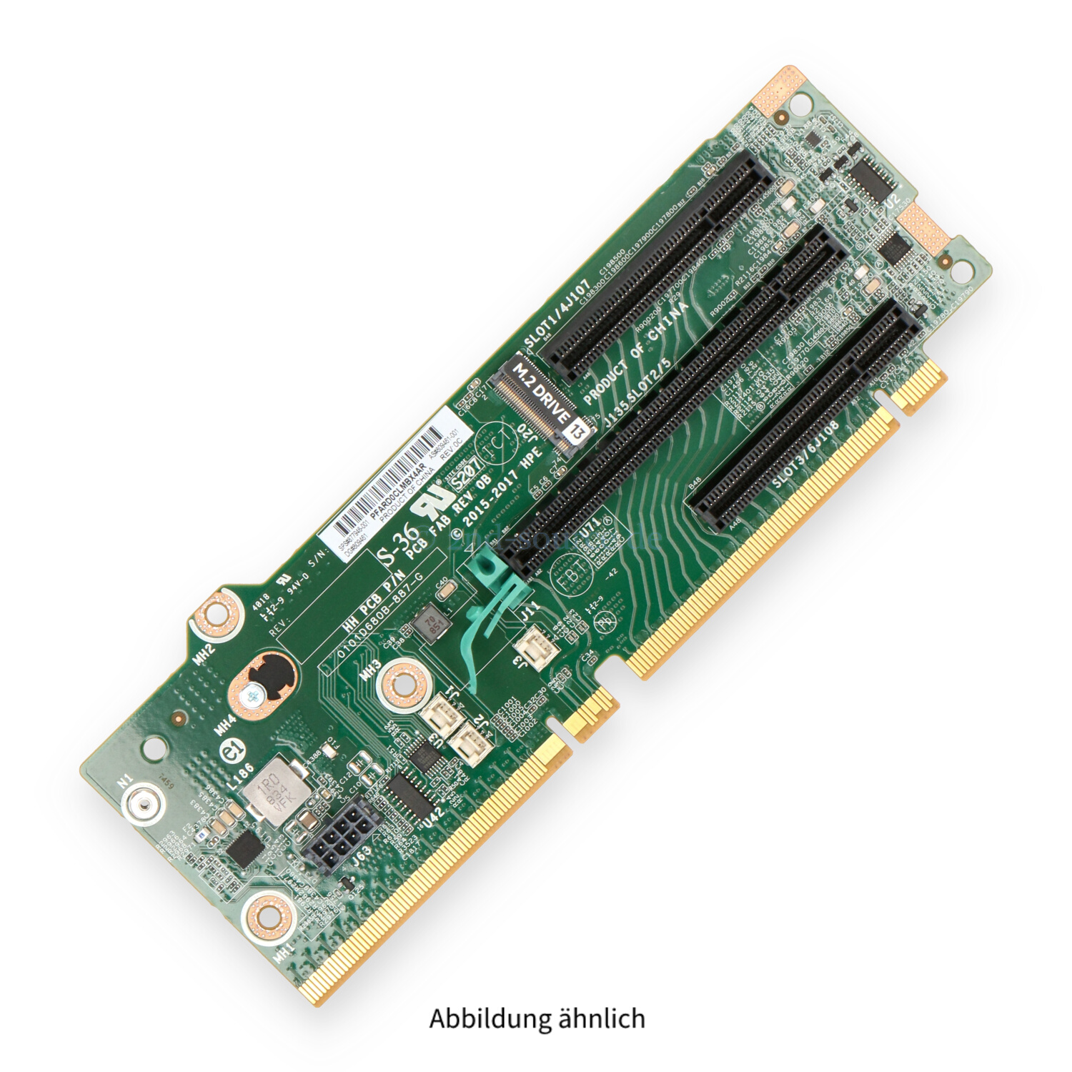 HPE PCIe Riser Card DL380 G10 871394-B21 877946-001
